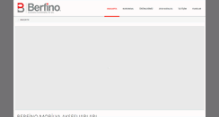 Desktop Screenshot of berfino.com